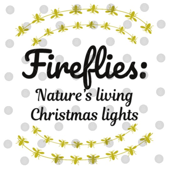 Fireflies Firefly Lightning Bug Insect Christmas Digital Files