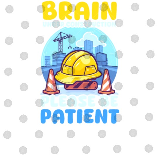 Depression Awareness Brain Under Construction Digital Files
