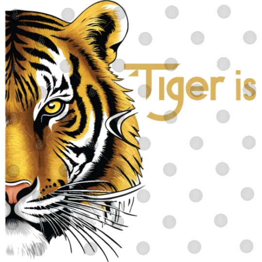 Graphics "Tiger" design best for tiger lover Digital Files