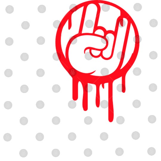 I Love Heavy Metal Hard Rock Music Graffiti Heart Digital Files