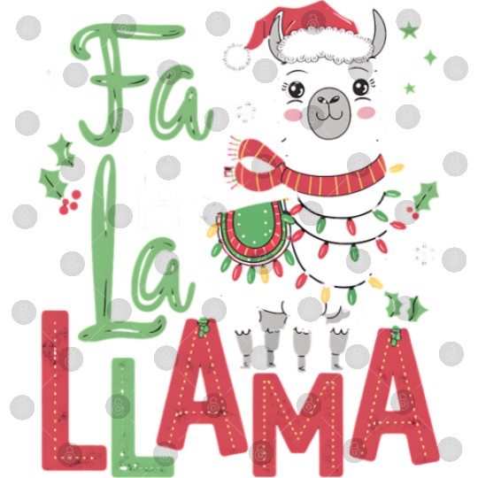 FA LA LA LLAMA Digital Files