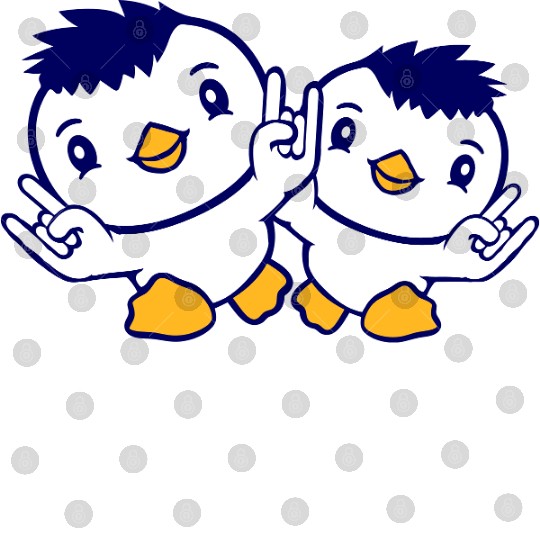 Heavy Metal Duck Bird Team Chick Rock Hand Gesture Digital Files