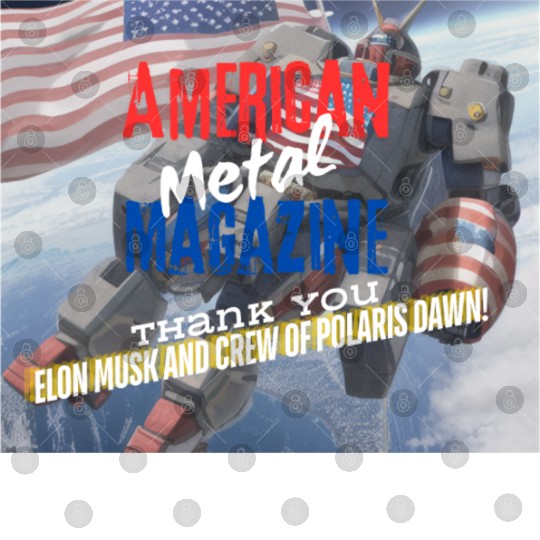 Elon Musk and Polaris Dawn crew A.M.M. 9-12 Digital Files