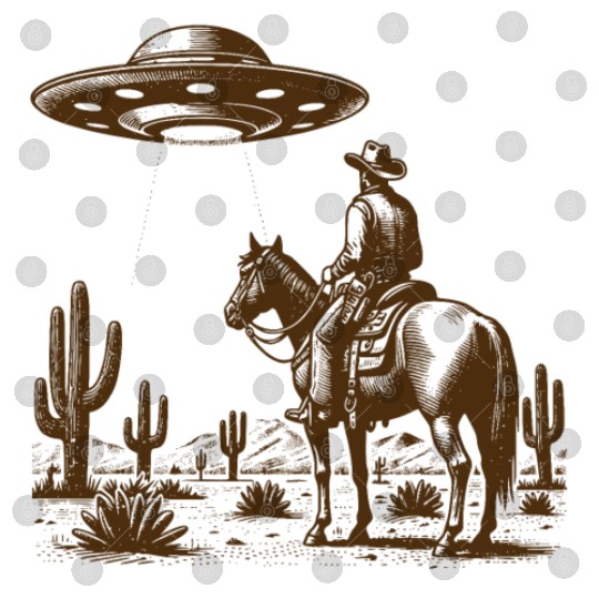 UFO Western Cowboy Digital Files