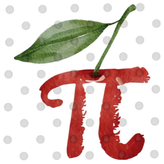 Cherry Pi Day Funny Pie Cherries 3.14 Science Digital Files