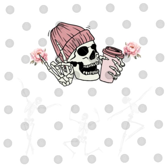 I'm Not The Bigger Person Dancing Skeleton Hallowe Digital Files