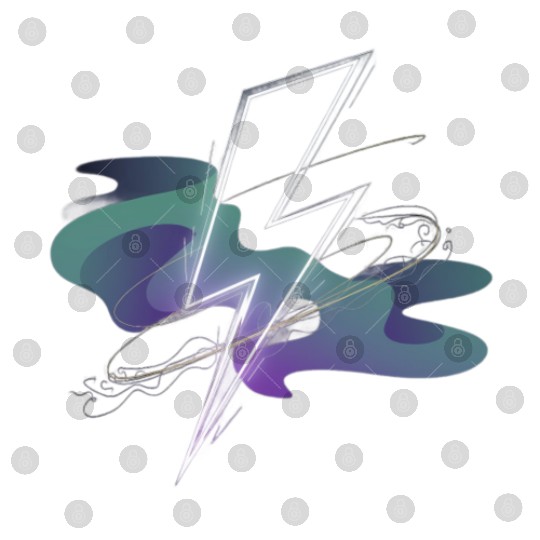 Electric Aurora: Lightning Meets Northern Lights Digital Files