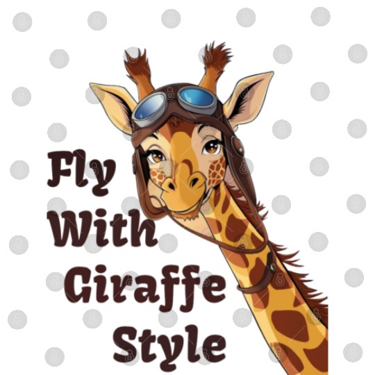 Fly with Giraffe Style Adventure Digital Files