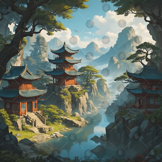 Peaceful Pagoda Digital Files