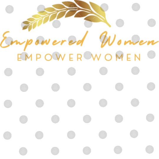 Black and Gold Empowered Women Digital Files