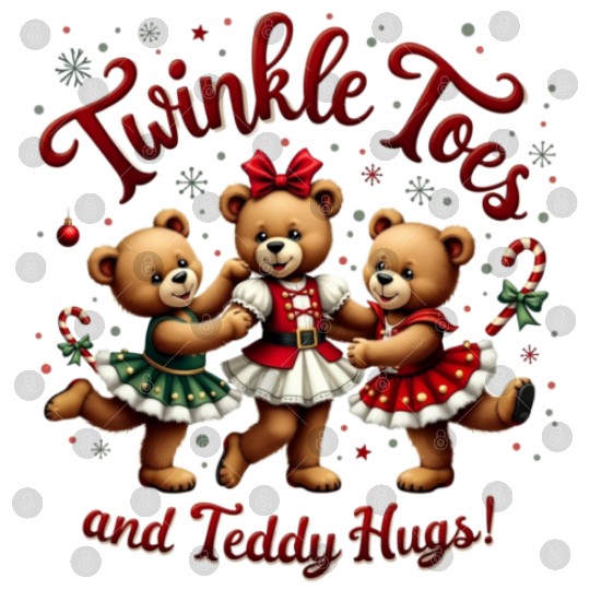 Teddy Bear Ballet Digital Files
