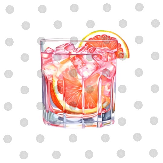 Grapefruit Citrus Cocktail Digital Files