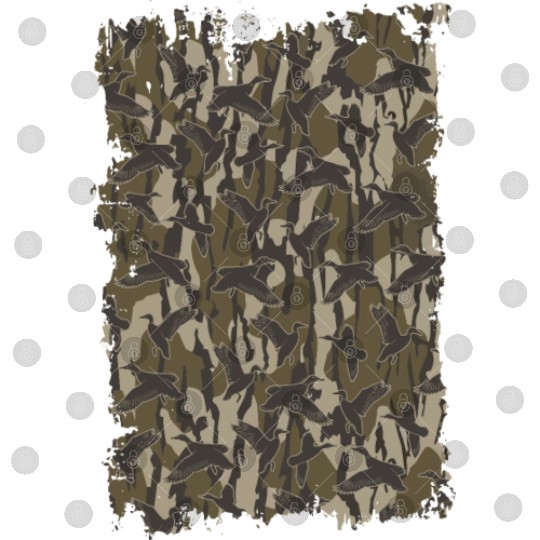 Waterfowl Hunting Camo Duck Hunters Bottomland Cam Digital Files