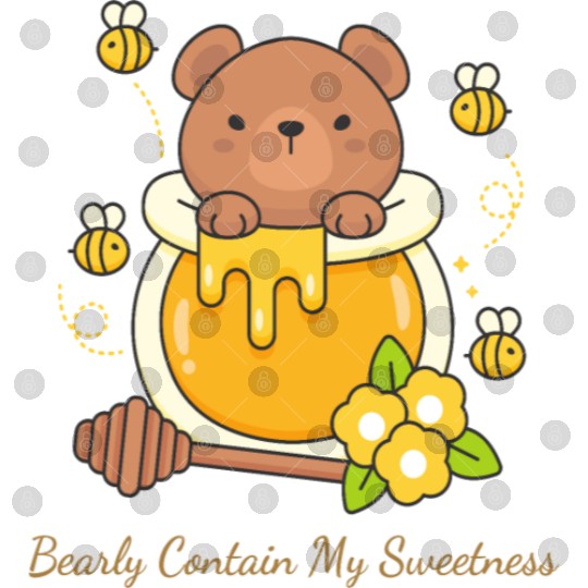 Bearly Contain My Sweetness Digital Files