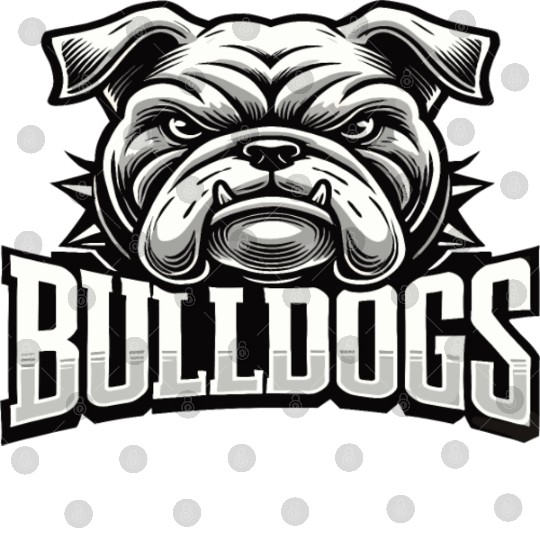 Bulldogs Mascot Back To School Team Spirit Digital Files