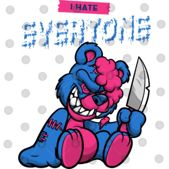 I Hate Everyone | Sarcastic Digital Files