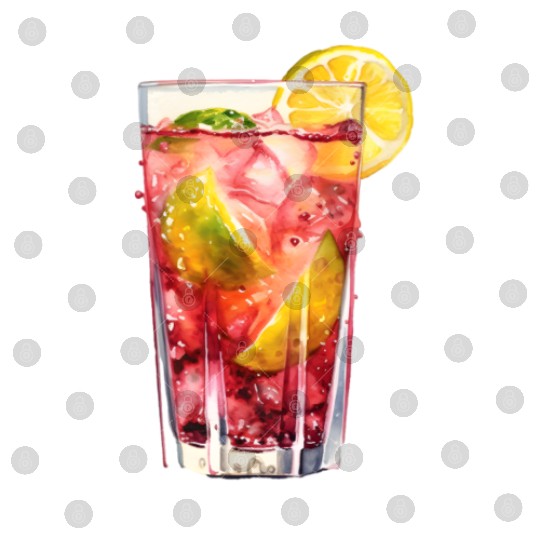 Citrus Berry Cocktail Digital Files