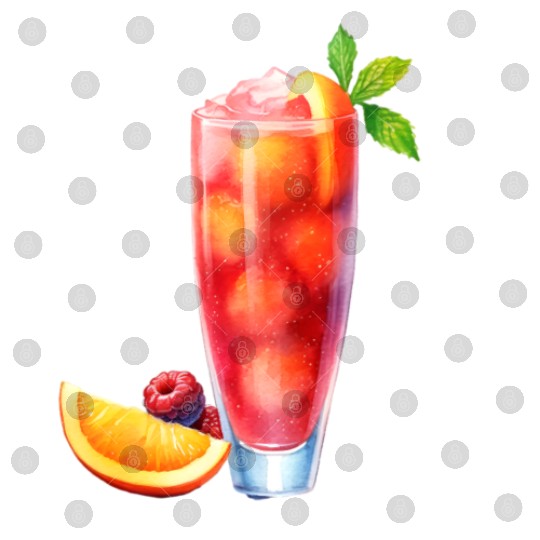 Berry Citrus Cocktail Digital Files