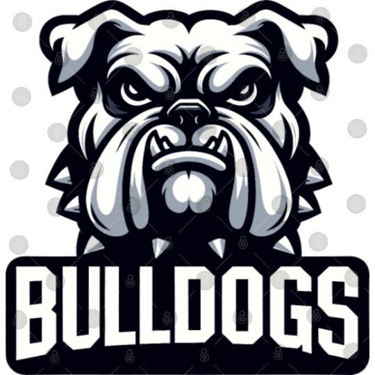 Bulldogs Mascot Back To School Team Spirit Digital Files