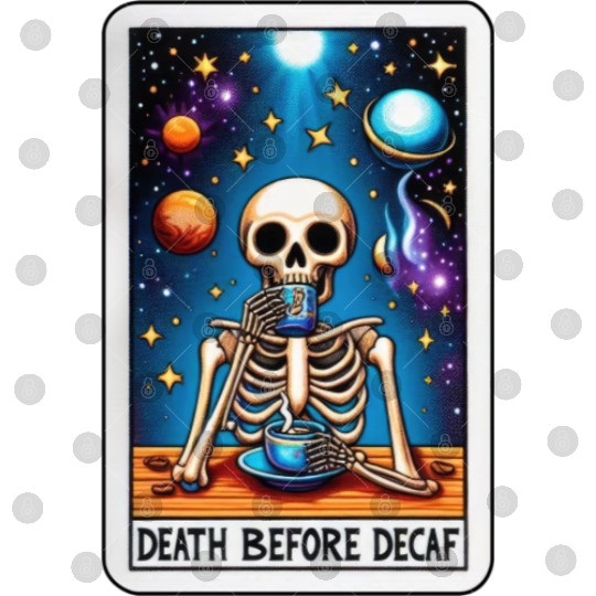 Tarot Card Collection - Death Before Decaf Digital Files