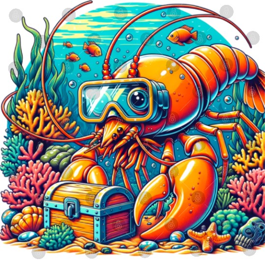 Shrimp Exploration-Underwater Adventure Digital Files