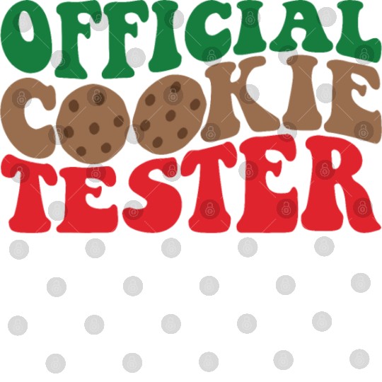 Official Cookie Tester - funny Christmas design Digital Files