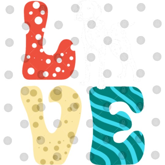 I Love My German Shorthaired Pointer Digital Files