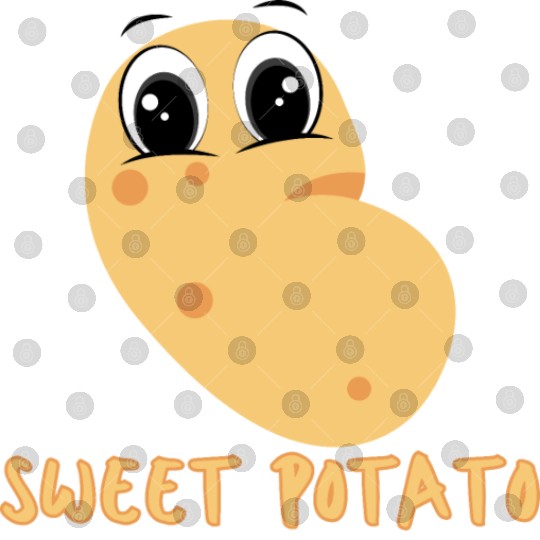 Sweet cute potato Digital Files
