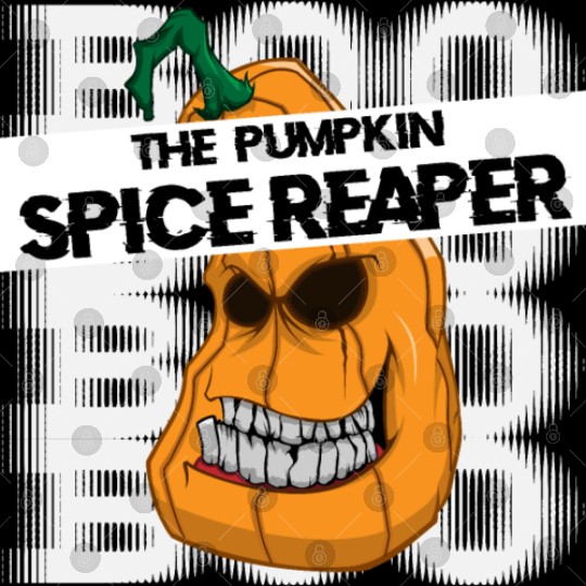 Pumpkin spice reaper halloween style coffee Digital Files