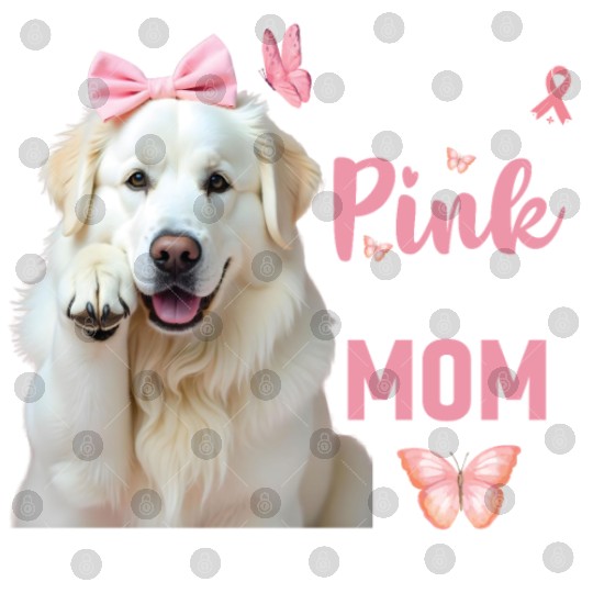 I wear Pink Great Pyrenees Digital Files