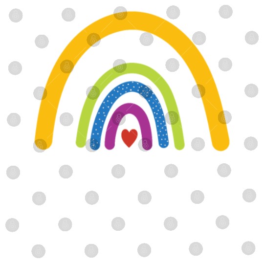 Empathy Hope Trust Loyalty Rainbow Digital Files