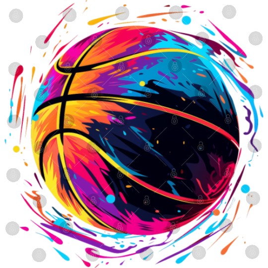 Retro Basketball Synthwave Digital Files