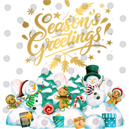 Seasons greetings with friends Digital Files