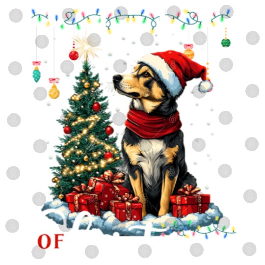 German Shepherd Christmas Tree Decorations Dog Digital Files