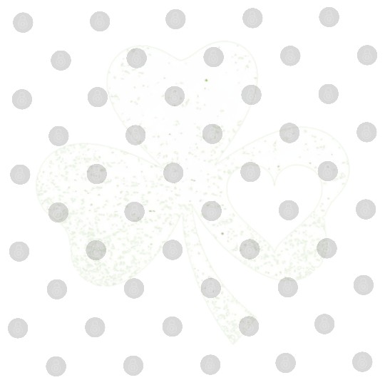 Green St Patricks Day Irish Patty's Heart Shamrock Digital Files