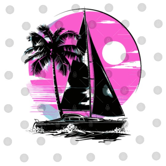 Cartoon Sailing Digital Files