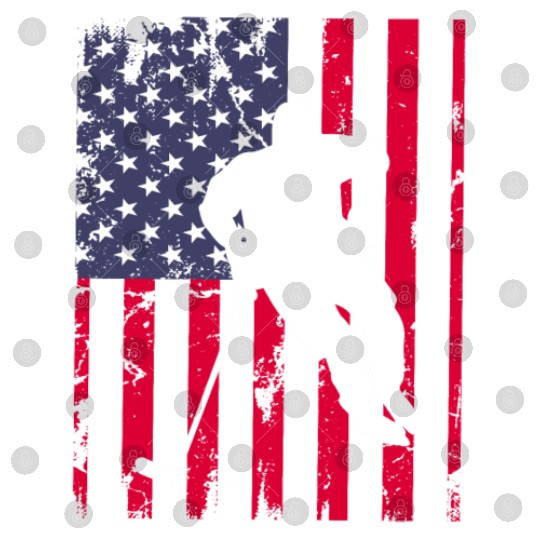 Cute idea American flag hokey lover Digital Files
