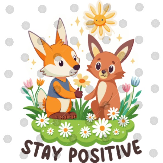STAY POSITIVE VIBE DESIGN Digital Files