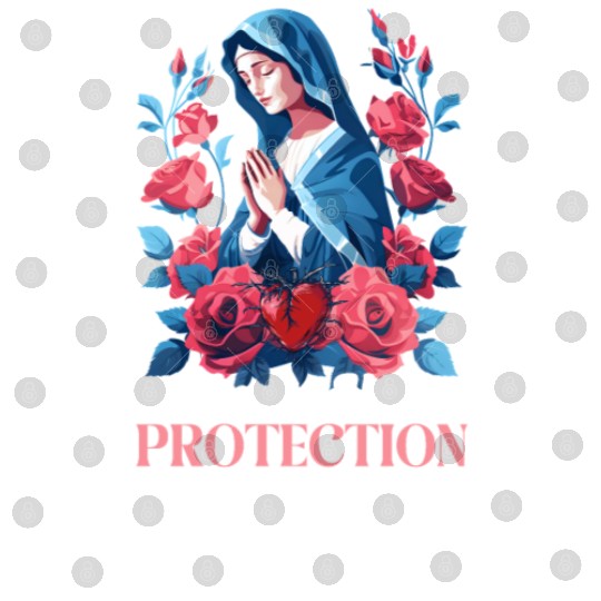 Virgin Mary Under Her Protection Digital Files