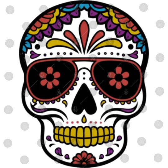 dia de los muertos Back Digital Files