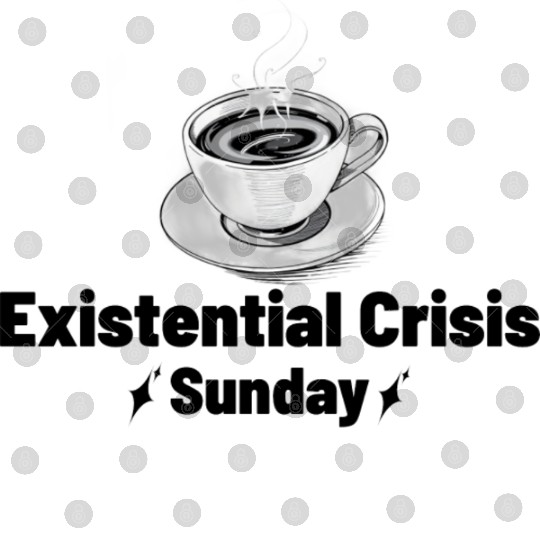 Existential Crisis, Funny Philosophy Major Digital Files