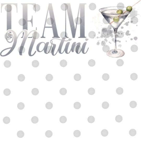 Team Martini Cocktail Bartender Digital Files