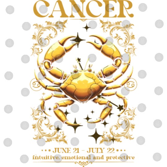 Cancer Zodiac Sign Digital Files