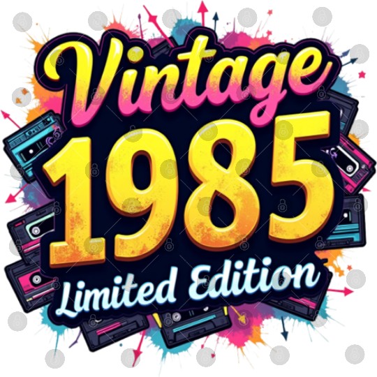 vintage 1985 limited edition Digital Files