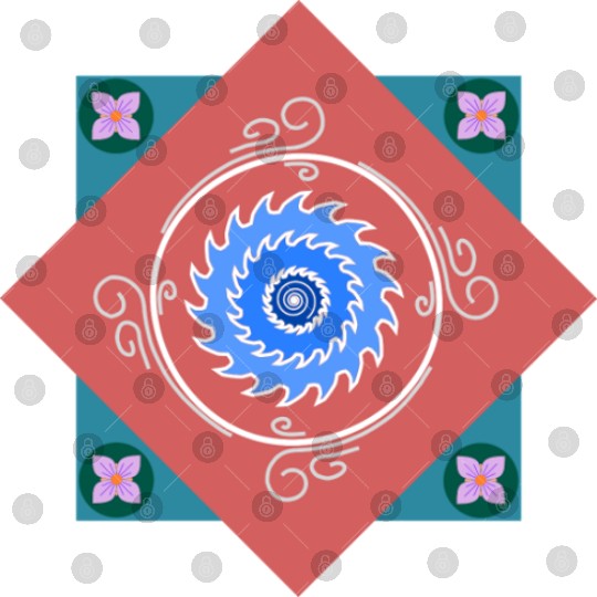 Sea World Mandala Digital Files