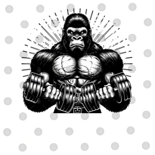 Gorilla Mode Workout Gym Digital Files