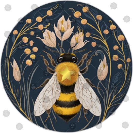 Golden Harvest Honey Bee Digital Files