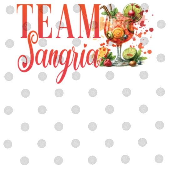 Cocktail Bartender Team Sangria Digital Files