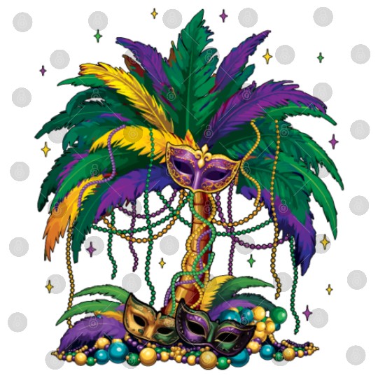 Jester Mask Carnival Mardi Gras Digital Files