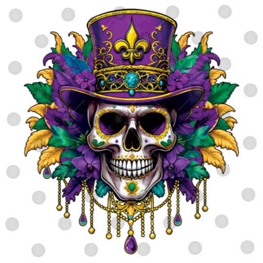 Sugarskull Muertos Festival Parade Mardi Gras Digital Files